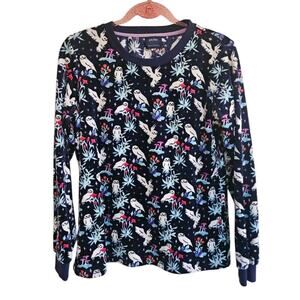 Vera Bradley Harry Potter Forbidden Forrest Pajama Shirt Medium